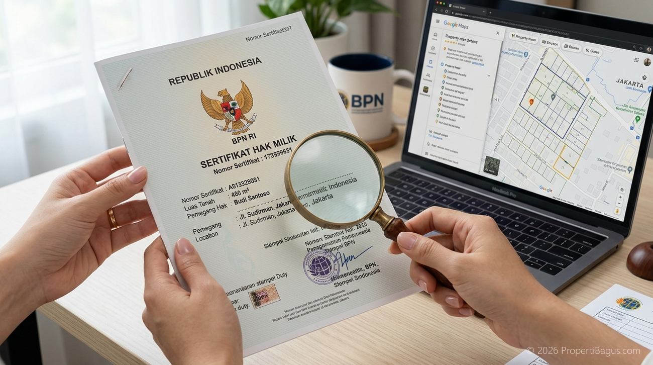 Cara Cek Sertifikat Tanah Online dan Offline Sebelum Beli Properti
