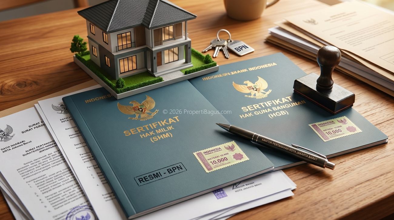 Panduan Lengkap Sertifikat Properti di Indonesia: HGB, SHM, SHSRS